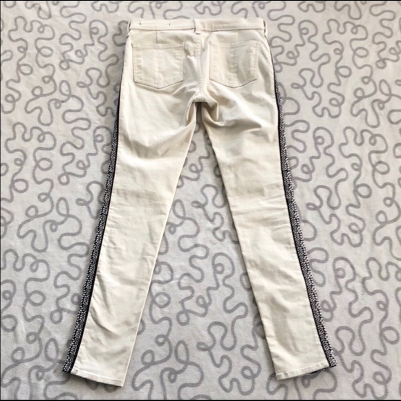 Rag and Bone embroidered lace jeans denim size 26 - Picture 3 of 7